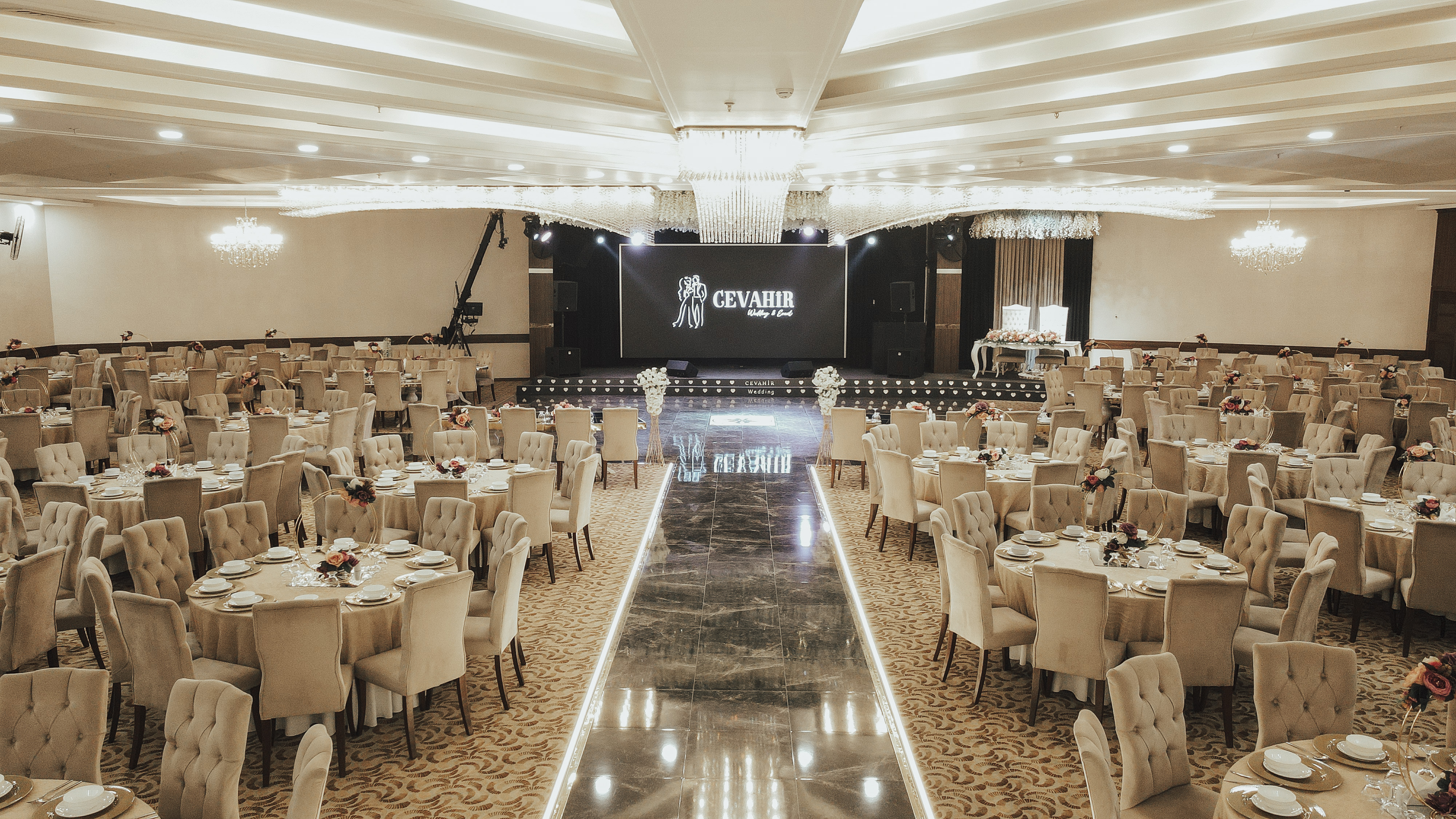 Cevahir Wedding & Event salon atmosferi